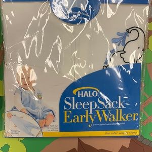 New sleep sack, early walker